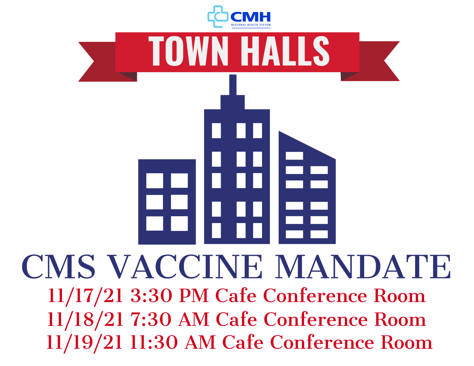 CMS Vaccine Requirement Information | Clinton Memorial Hospital